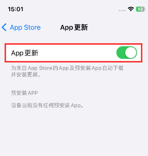 宜丰苹果15维修中心如何让iPhone15APP自动更新